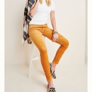 Paige Hoxton High-Rise Skinny Corduroy Pants Size 25, Sold at Anthropologie